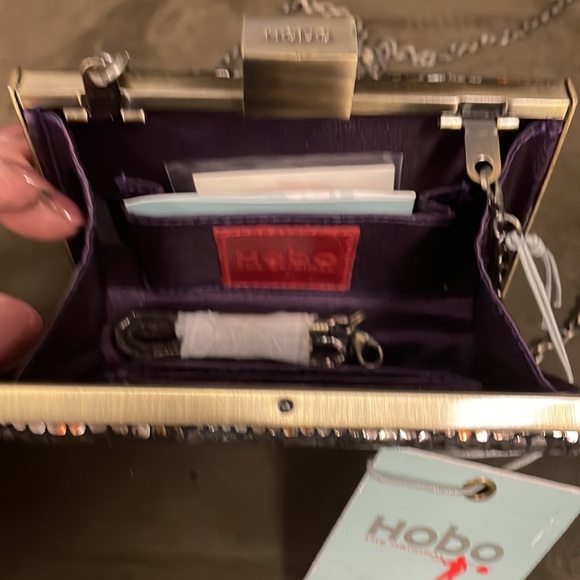 NWT HOBO Alligator crocodile clutch - Picture 10 of 10